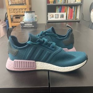 Women’s Adidas NMD Teal, Mauve, & Charcoal